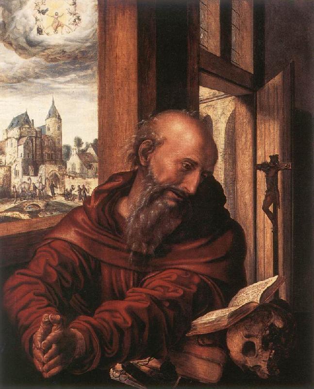 HEMESSEN, Jan Sanders van St Jerome af